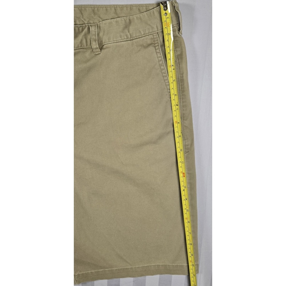 Tommy Bahama Shorts Mens 38 Khaki Fine Corduroy Stretch Cotton Tan Flat 0028 - Picture 8 of 8
